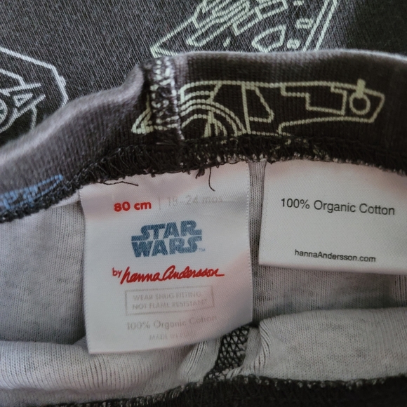 Hanna Andersson Star Wars Pajamas 80 - Picture 4 of 4